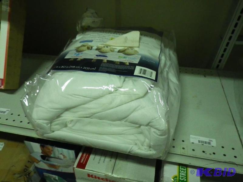 King mattress pad...