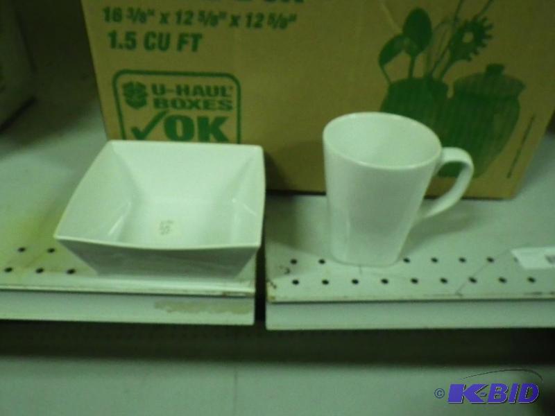 bowls and cups...