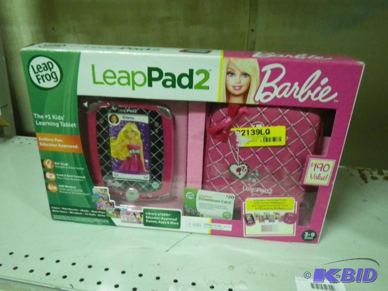 Barbie leap pad...