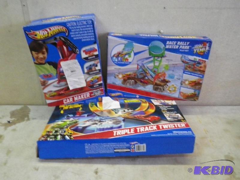 Hotwheels sets...