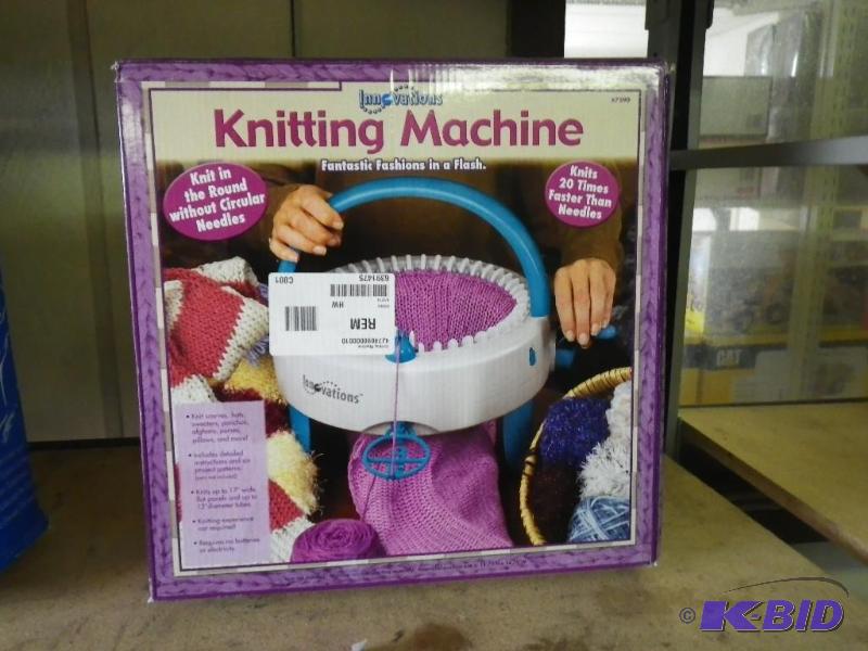 Knitting machine...