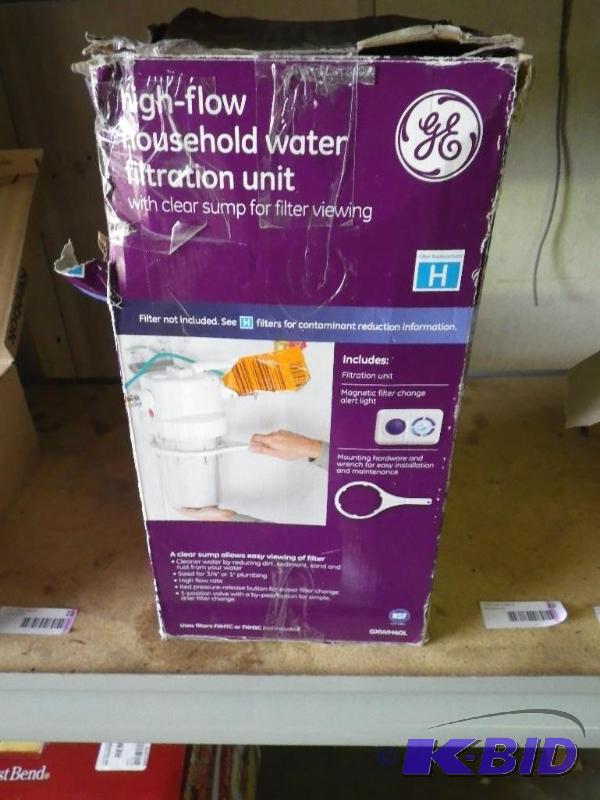 GE High flow filtration unit...