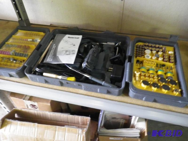 Mastercraft rotary tool kit...