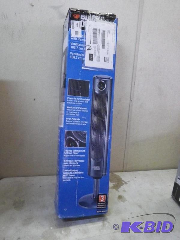 Black &amp Decker air circulator...