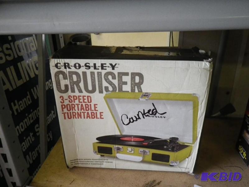 Crosley Cruiser record player...