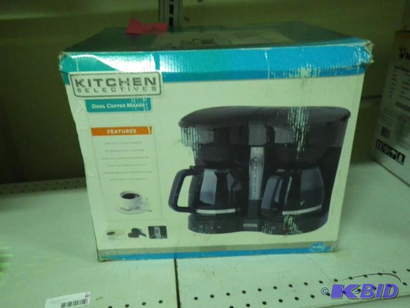 Dual coffee maker...