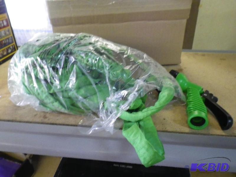 Green flex hose...