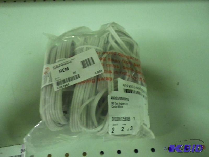 5 pack indoor extension cords...