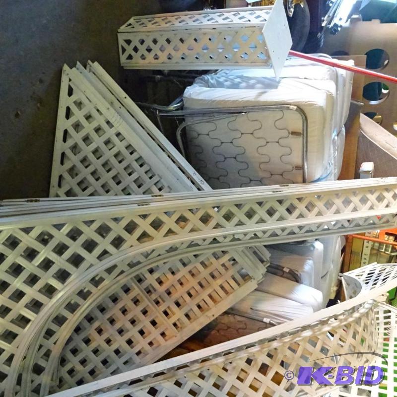 lot 161 image: Lattice Gazebo 72 x 72...