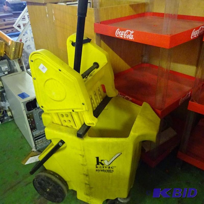 lot 188 image: Kelvac mop bucket and wringer...