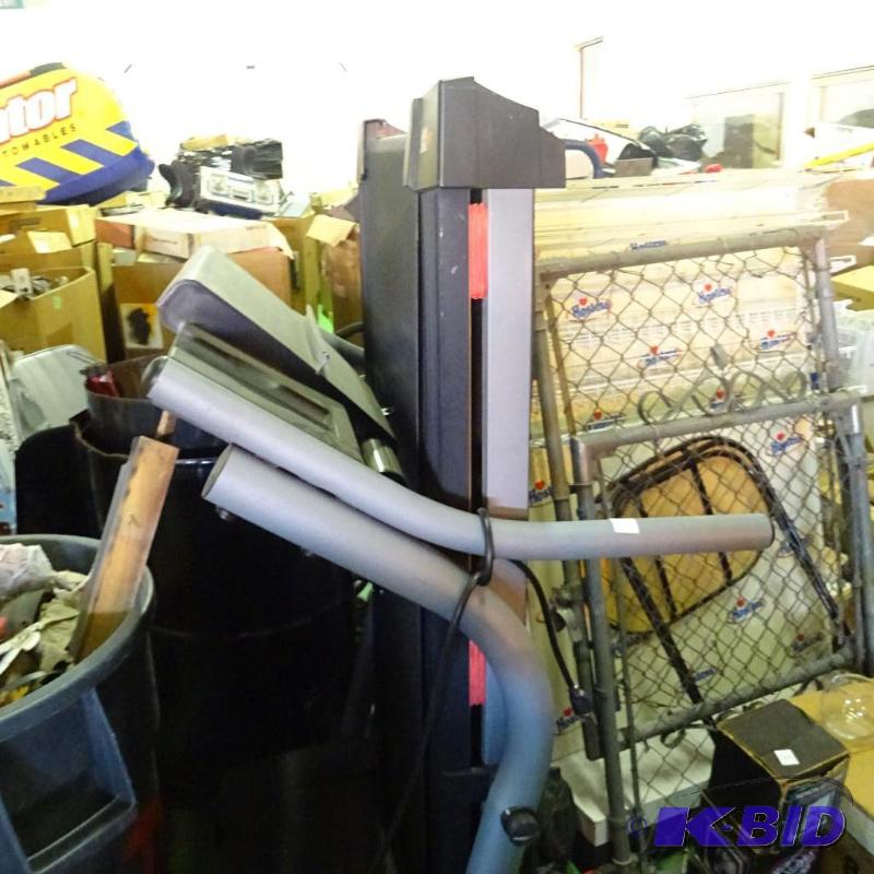 lot 196 image: EXP 100 A tread mill. Space saver...