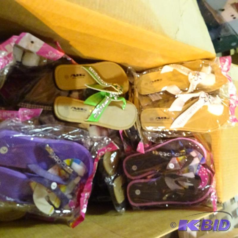 lot 20 image: Box of brand new womens sandels....