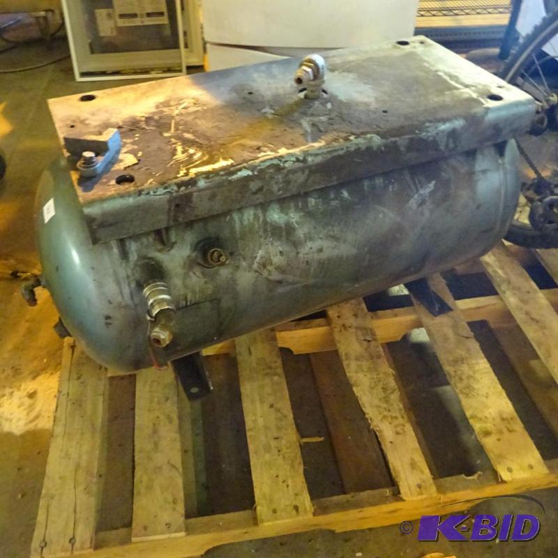 lot 42 image: Air compressor tank. 36 x 16...