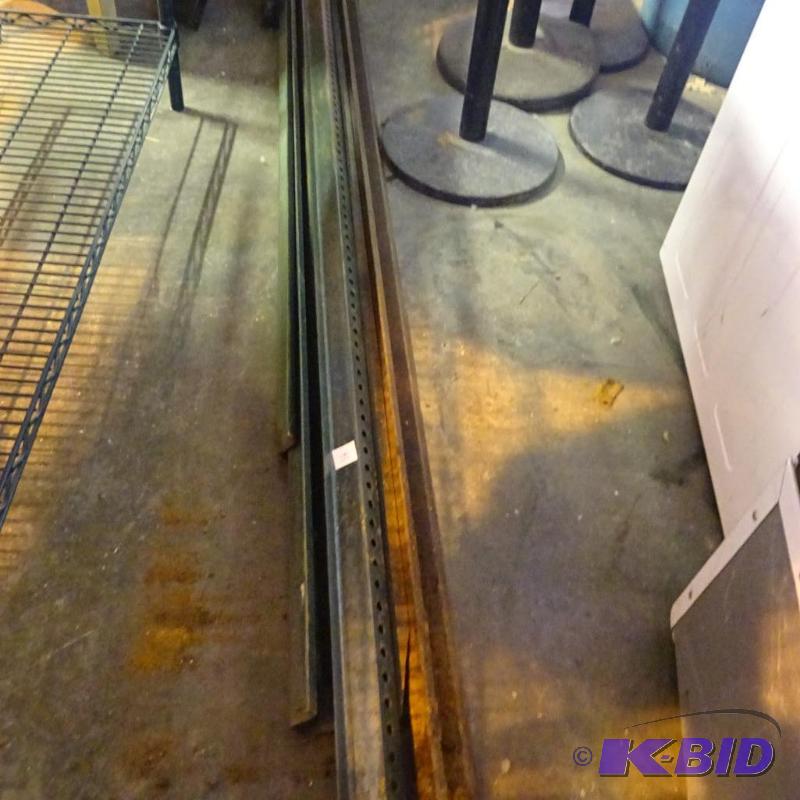 lot 56 image: 6 metal street sign posts...