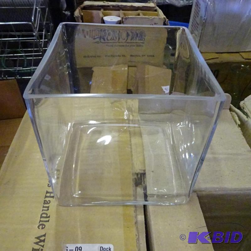lot 84 image: 6 x 6 x 6 votive candle cups. Qty 16...