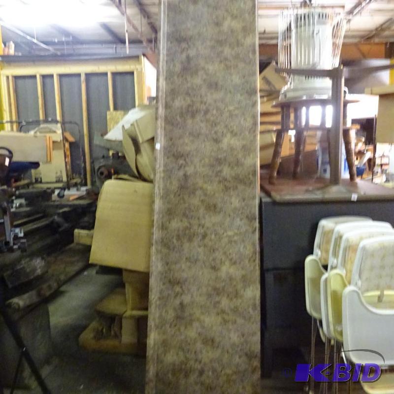lot 9 image: 99 x 25 laminate counter top...