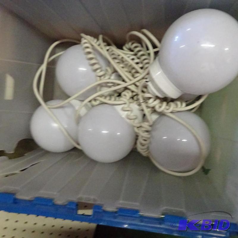lot 97 image: 1 strand of outdoor patio lights...