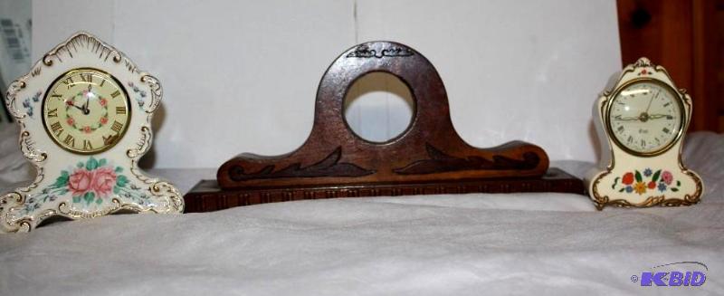 lot 47 image: Reuge Swiss Movement Boudoir Alarm Clock  P...