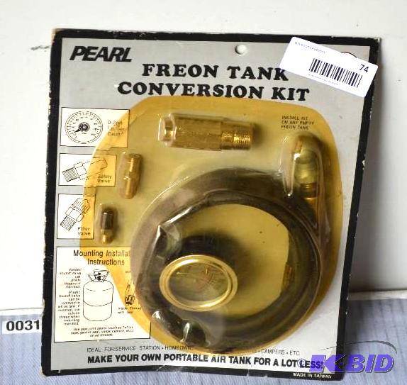 lot 74 image: Pearl Freon&nbspTank Conversion Kit new in p...