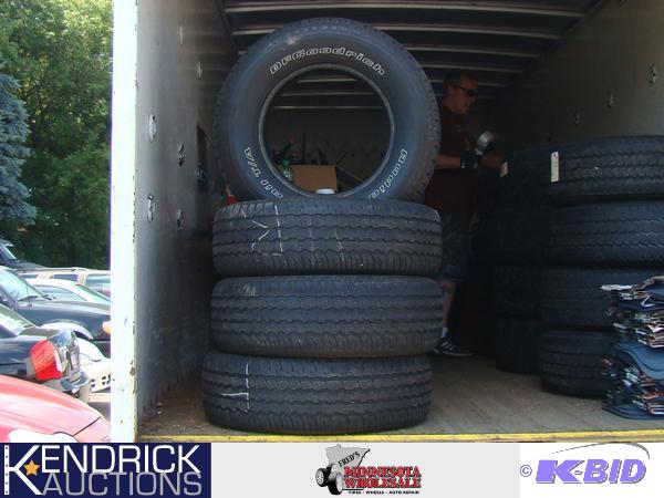4 Used BF Goodrich P26570 R17 Tires
