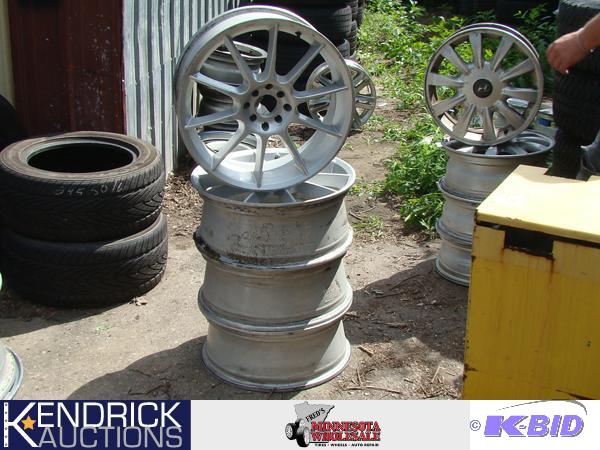Set of 4 Used 10 Spoke 18x7 Multi-Fitment Rims