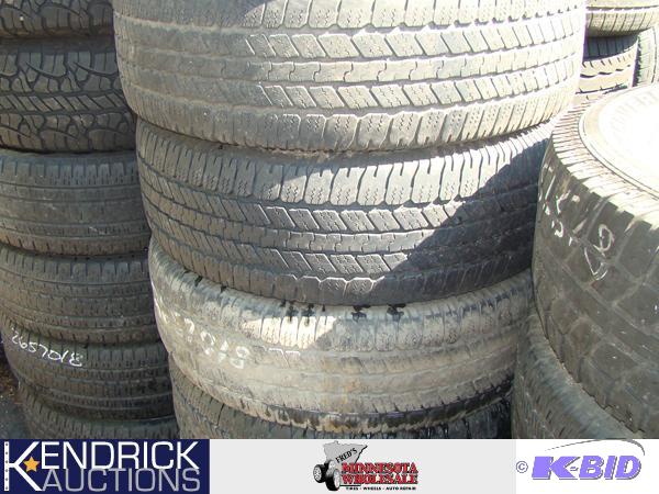Set of 4 Used Goodyear LT26570 R18 Tires