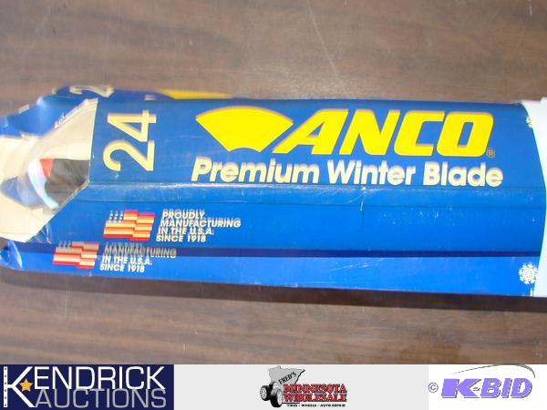 Lot of 4 Anco Premium 24 Wiper Blades in Packaging