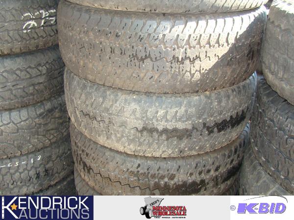 Set of 4 Used Goodyear LT27565 R18 Tires