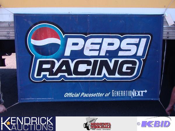Pepsi Racing Banner