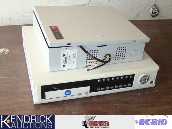 ADT Digital Closed Circuit Security Camera Recorder and Routing Box System