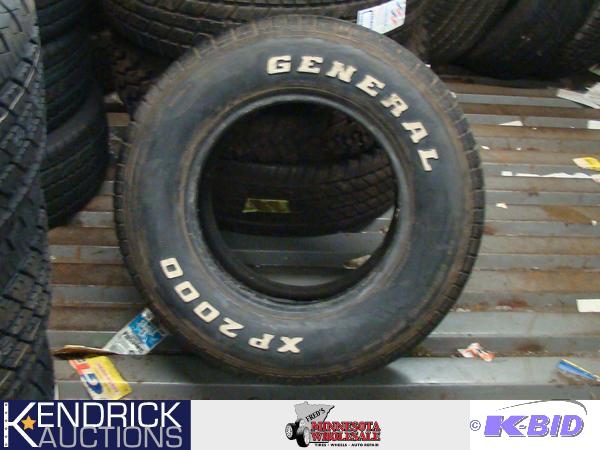 1 New General P27560 R15 Tire