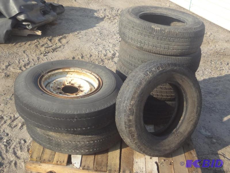 Pallet Of Tires (4) Bridgestone P2157015 W...