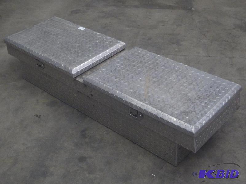 Full-Sized Aluminum Diamond Plate Truck Toolb...