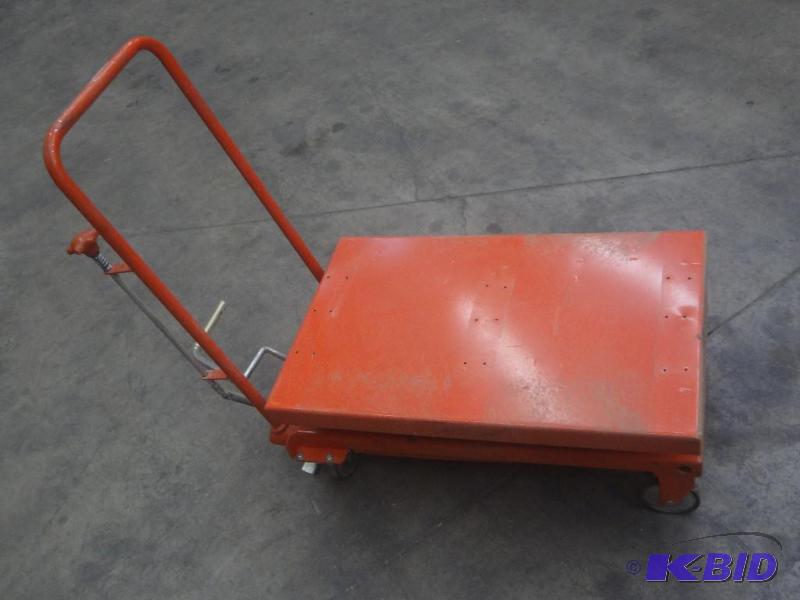 Heavy Duty Steel Pump-Jack Warehouse Cart...