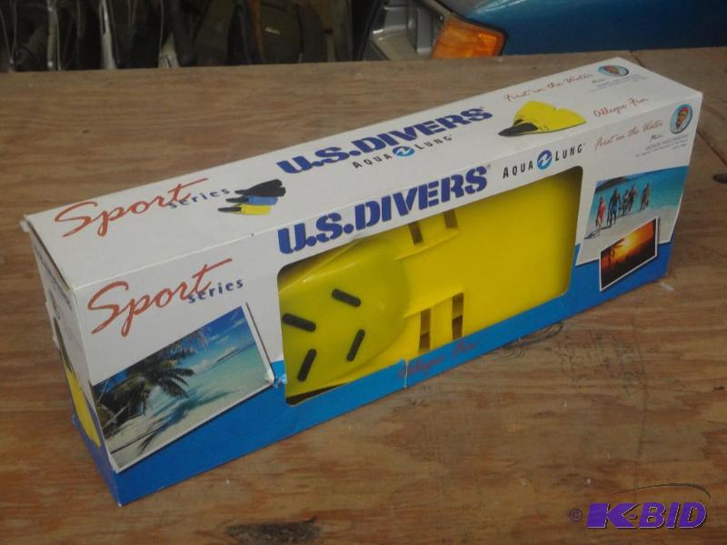 New Set Of U.S. Divers Allegre Fins...