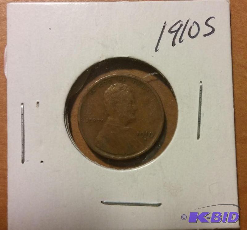 1910-S WHEAT CENT...