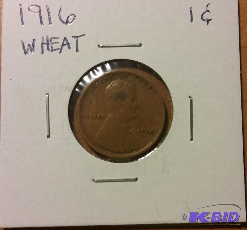 1916 WHEAT CENT...