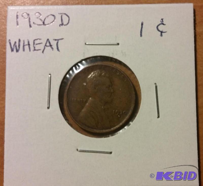 1930-D WHEAT CENT...