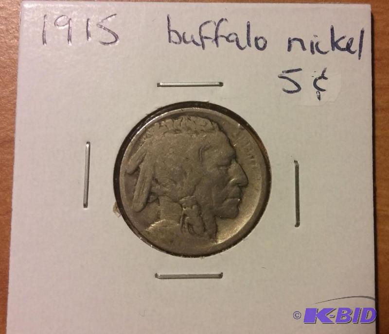1915 BUFFALO NICKEL...