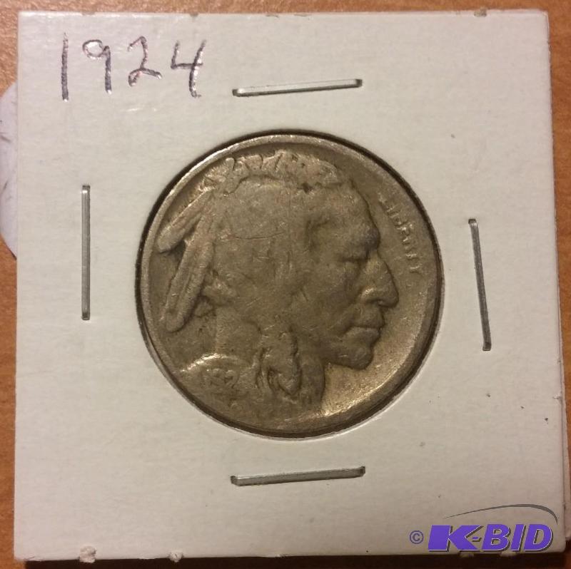 1924 BUFFALO NICKEL...