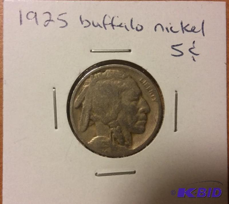 1925 BUFFALO NICKEL...