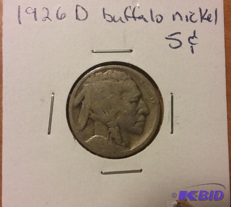 1926-D BUFFALO NICKEL...