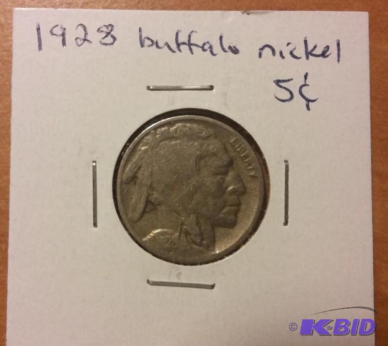 1928 BUFFALO NICKEL...