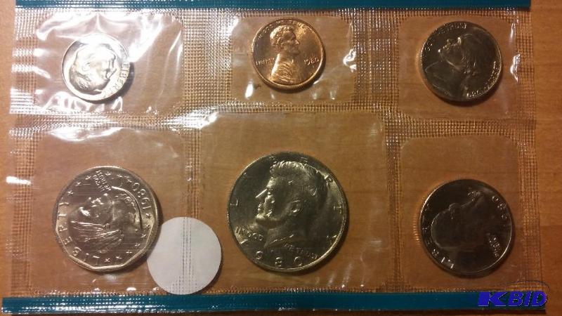 1980 PHILADELPHIA MINT SET...