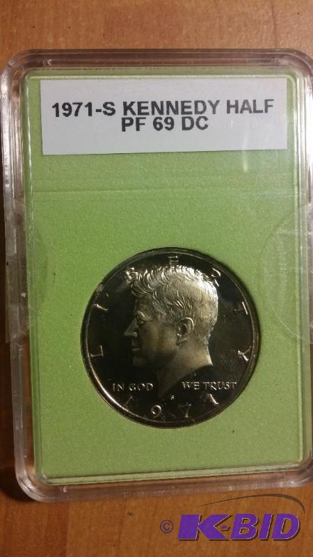 1971 S KENNEDY HALF DOLLAR PROOF...