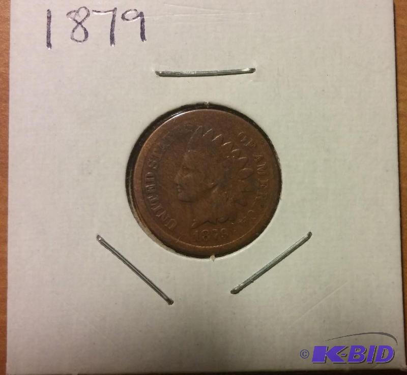 1879 INDIAN HEAD ONE CENT...