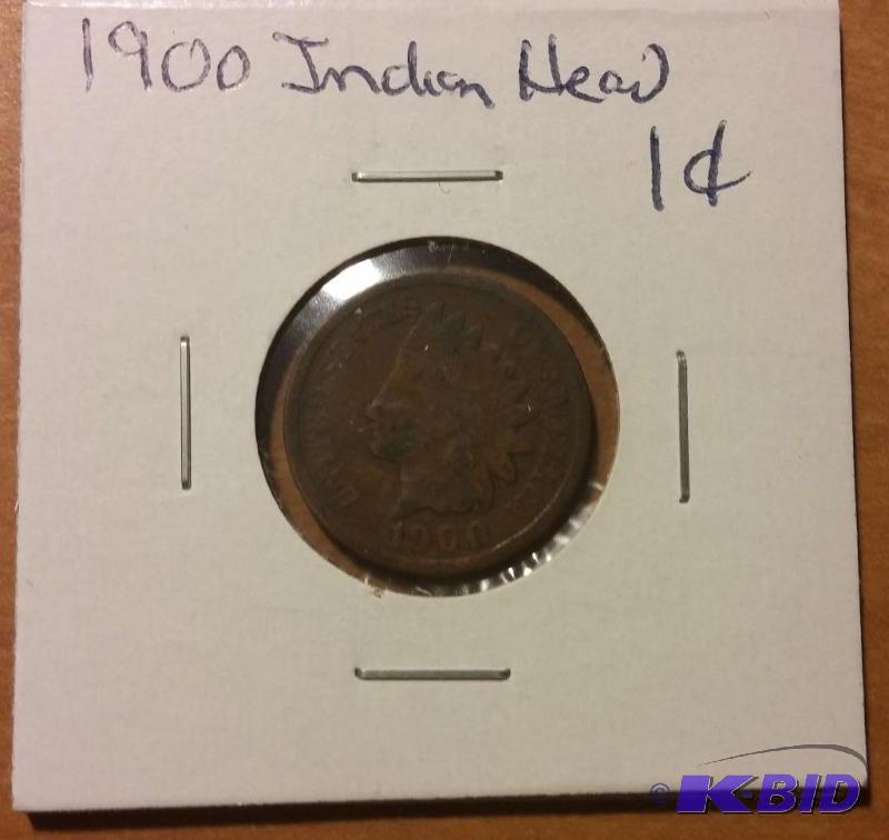 1900 INDIAN HEAD ONE CENT...