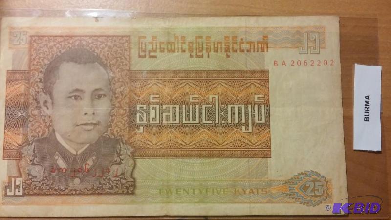 BURMA FOREIGN NOTE...