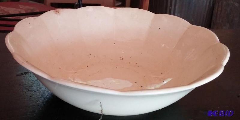 lot 37 image: WS Georgia Ceramic Serving Bowl Early 1900s...