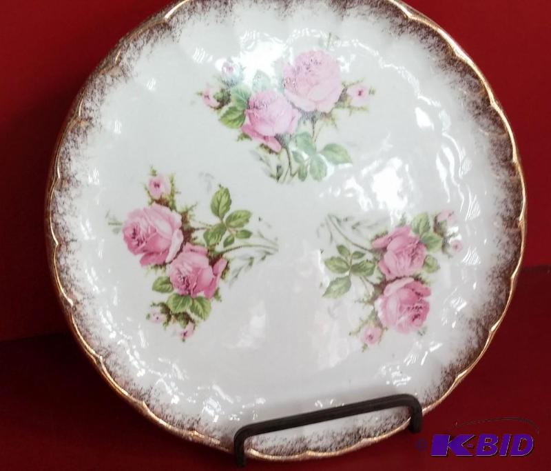 lot 50 image: Vintage Ceramic Plate As Shown-great shape...